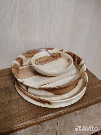 Тарелки из груши