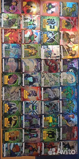 Карточки черепашки ниндзя (только редкие)