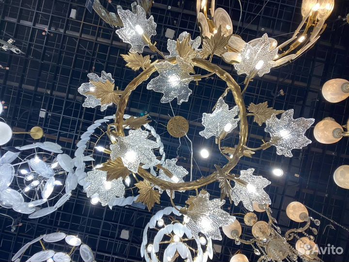 Люстра ручной работы