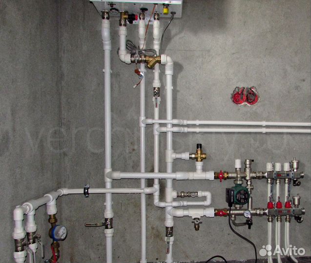 Отопление для застройщика