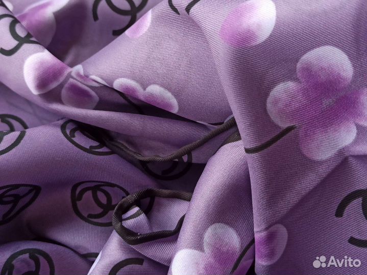 Платок Двусторонний Шелковый Chanel новый