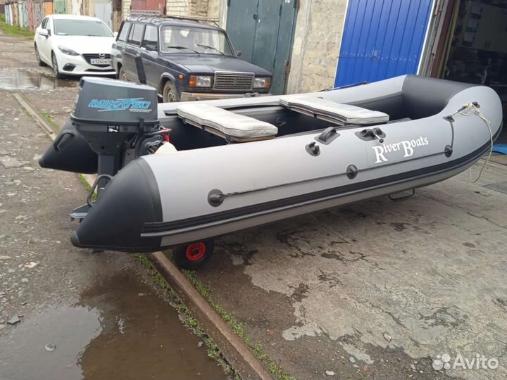 Надувная лодка и мотор