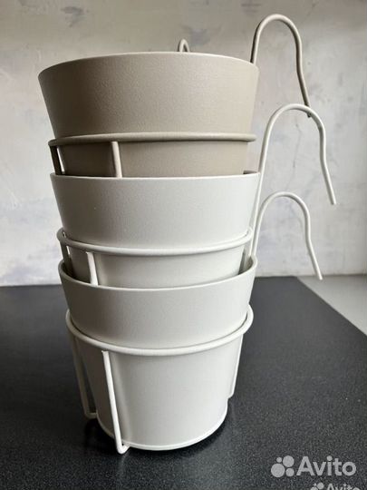 Металлическое кашпо для балкона H&M Home