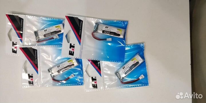 Аккумулятор ET LP721855-20CM 3.7В, 500мАч, Li-Pol