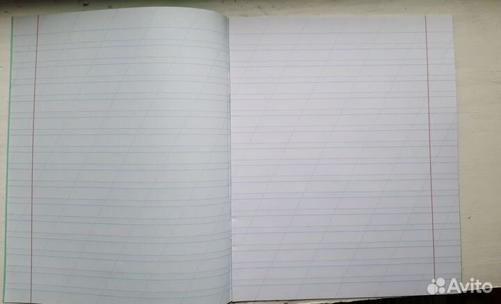 Тетрадь в узкую линию 12л