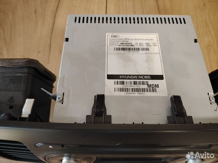 Штатная магнитола kia picanto