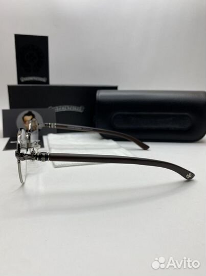 Очки прозрачные Hrome hearts