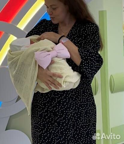 Бант на выписку из роддома