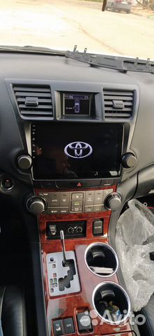 Toyota Highlander XU 40 android автомагнитола