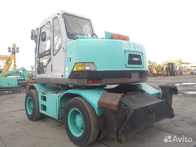 Колёсный экскаватор Kobelco SK100W-2, 2002