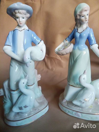 Статуэтка парная фарфор Европа