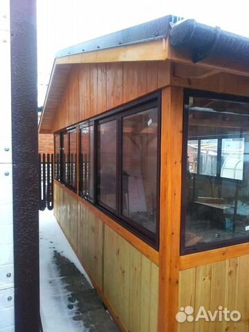 Алюминиевое окно раздвижное