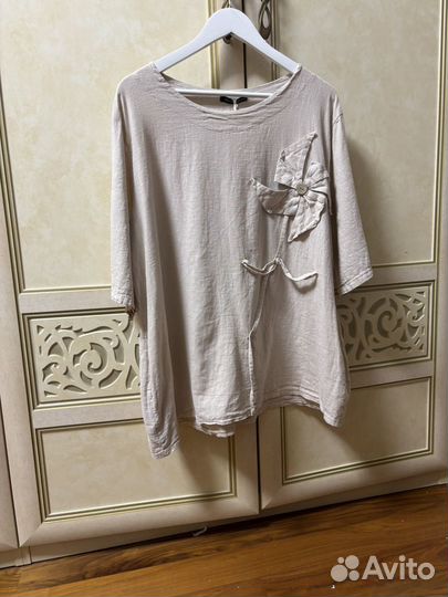 Туника бохо лен Италия