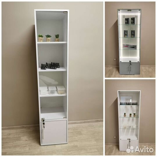 Стеллаж Витрина с подсветкой