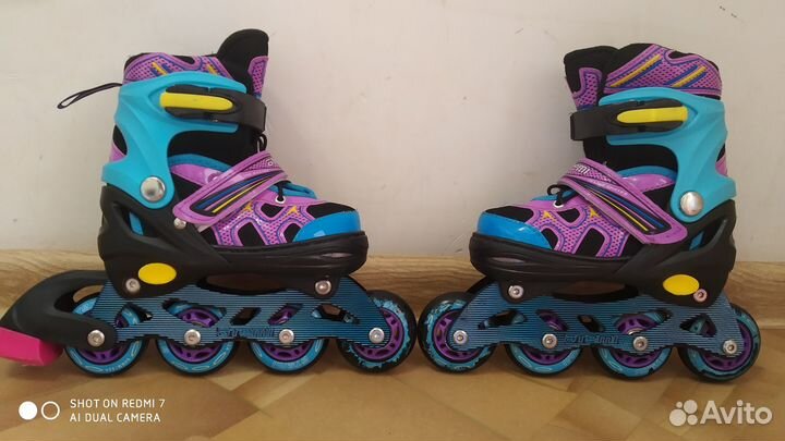 Роликовые коньки Atemi, размер 31-34