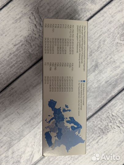 Обновл. навиг. BMW Europa next+2Y sub