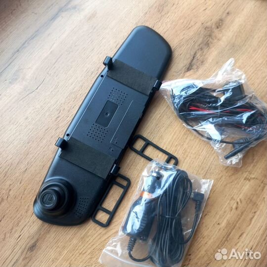 Зеркало регистратор с камерой заднего вида 2в1