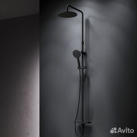 Душевая система AM.PM Like F0780222 стойка с тропи