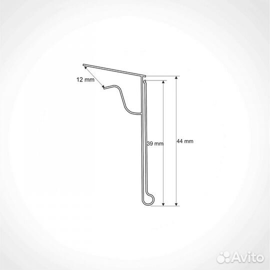 Ценникодержатель GLS39