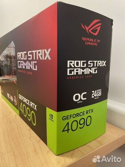 Видеокарта: RTX 4090 asus rog strix OC 24 gb опт