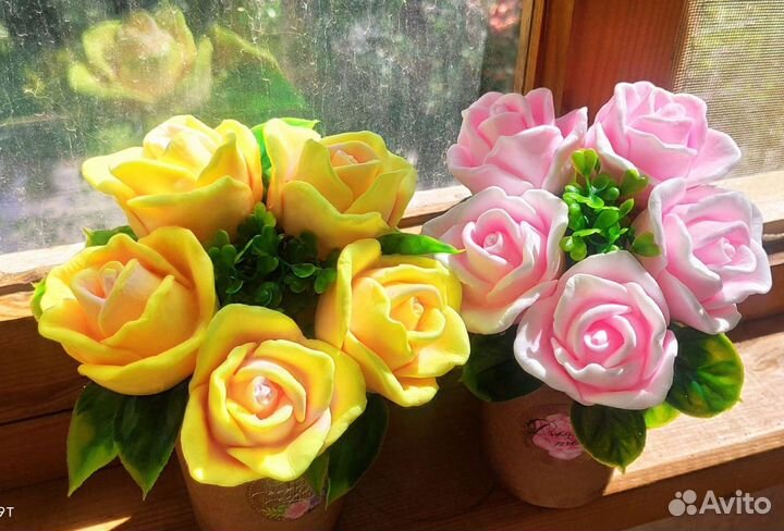 Букеты из мыла