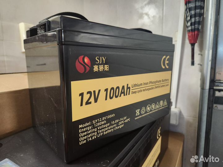 Аккумулятор lifepo4 12v 100а SJY