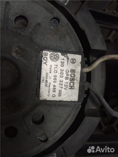 Вентилятор радиатора Volkswagen Touareg, 2009