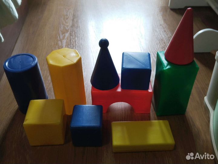 Детский набор больших фигур для строительства