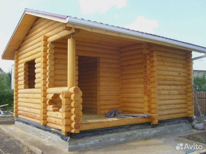 Бани - каркасники и срубы. Опытный печник