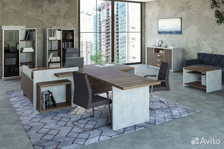 Кабинет руководителя Wood&Stone