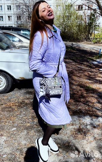 Пальто женское демисезонное стеганое