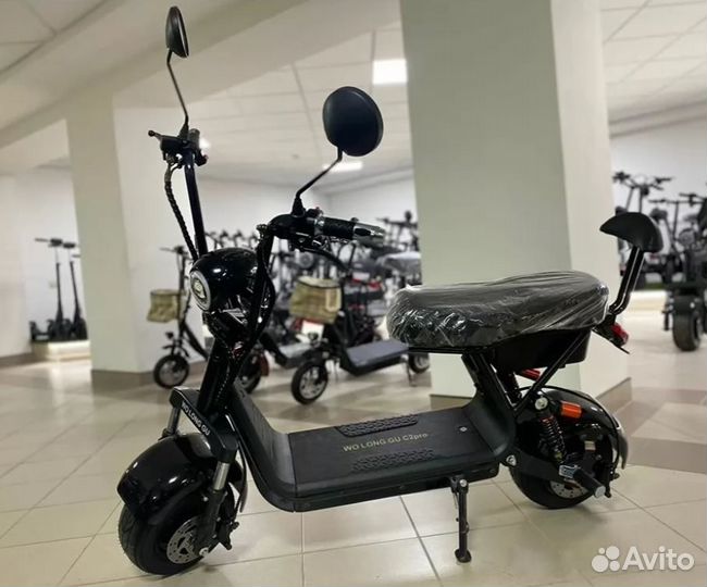 Электрический скутер Ву Лонг С2 Про