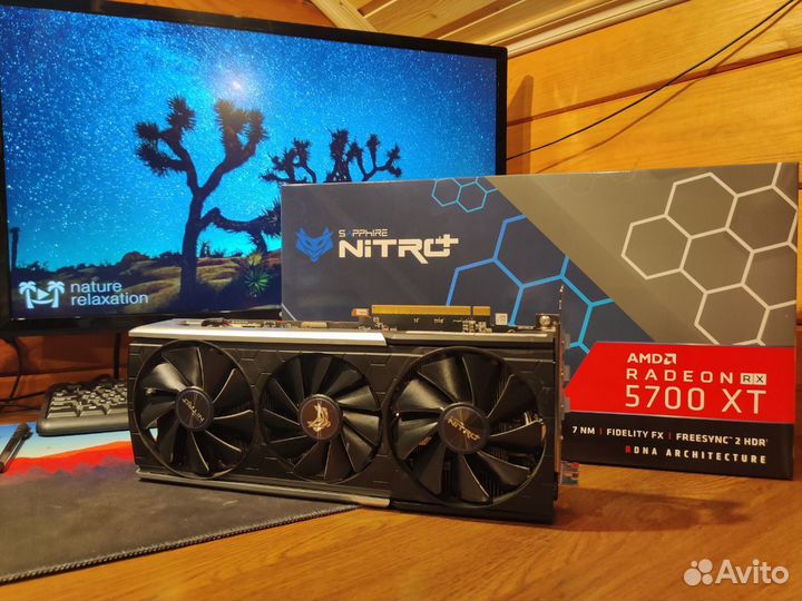 Видеокарты sapphire RX 5700 XT nitro+