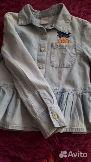 Рубашка для девочки