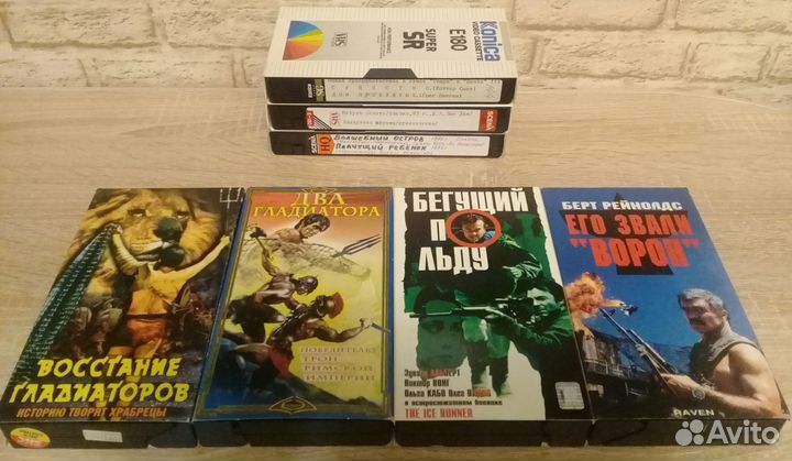 Видеокассеты vhs/фильмы/мультфильмы