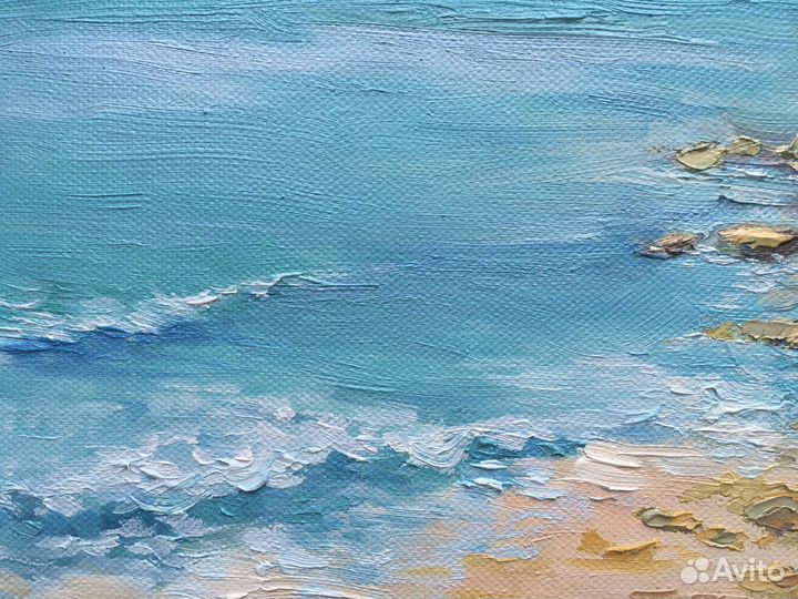 Картина маслом Океан Природа