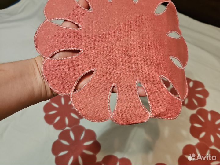 Салфетки сервировочные льняные