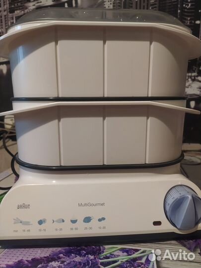 Пароварка braun новая