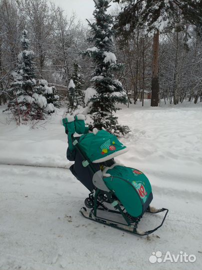 Коляска санки