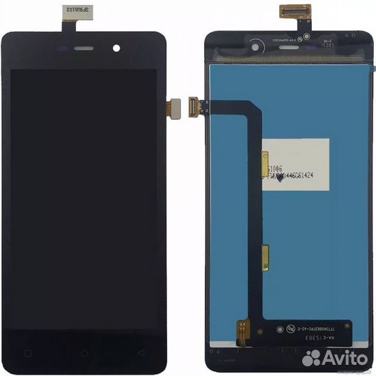 Дисплей для Highscreen Power Four+тачскрин (черный