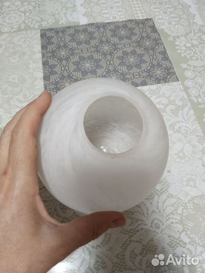 Плафон для люстры матовый