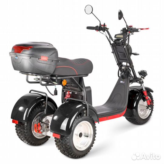 White siberia PRO trike ikra 5000W black