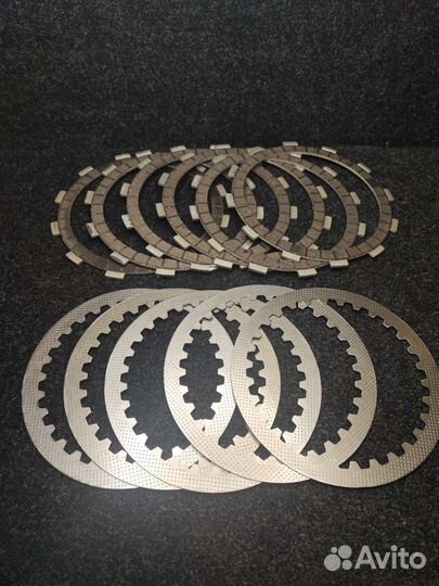 Комплект дисков сцепления фрикц zs177mm