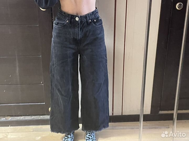 Джинсы pull and bear черные