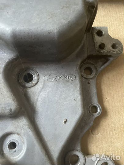 Передняя крышка грм маслонасос Hyundai G4FA G4FC