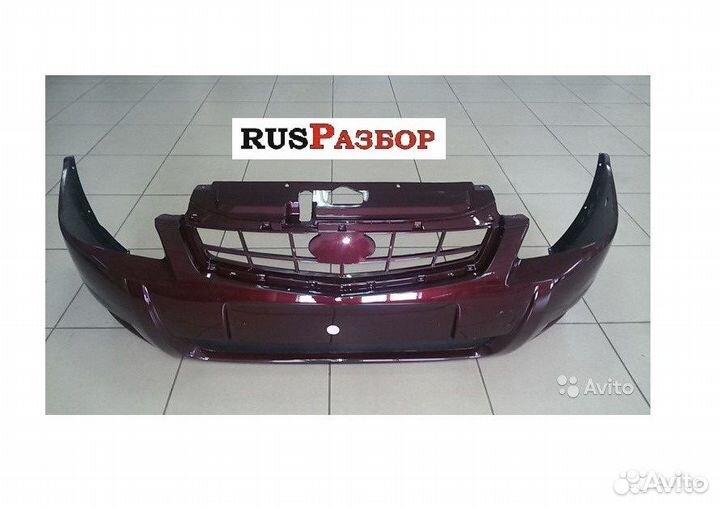 Бампер Приора ваз 21704 окрашенный Портвейн