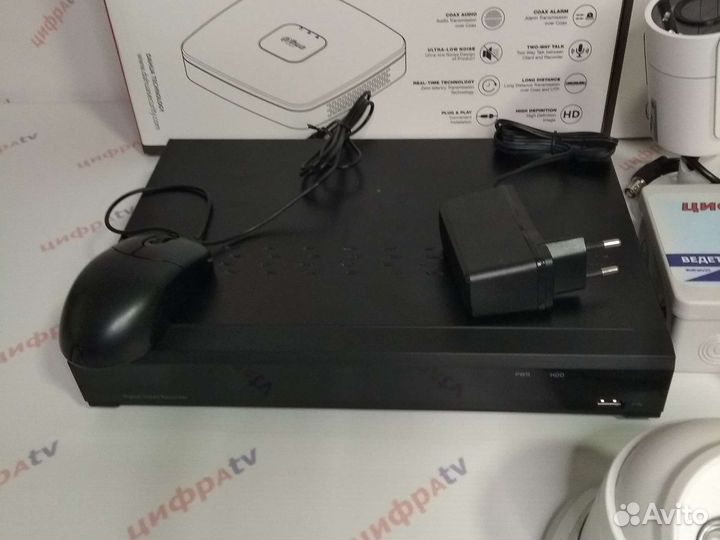 Комплект видеонаблюдения 14 камер 4Мп с микрофоном