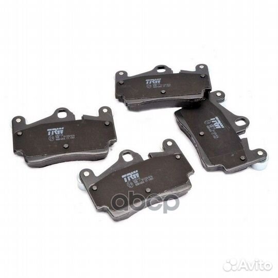 Колодки тормозные дисковые зад GDB1653 TRW