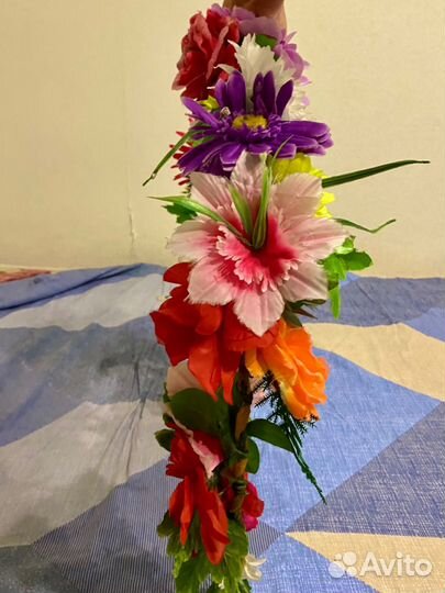 Цветочный обруч-дуга для танцев