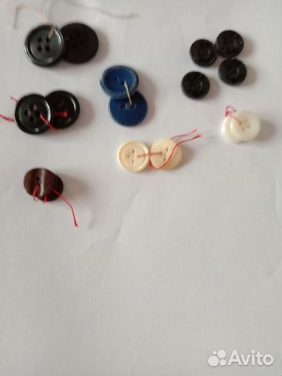 Пуговицы для шитья и коллекции